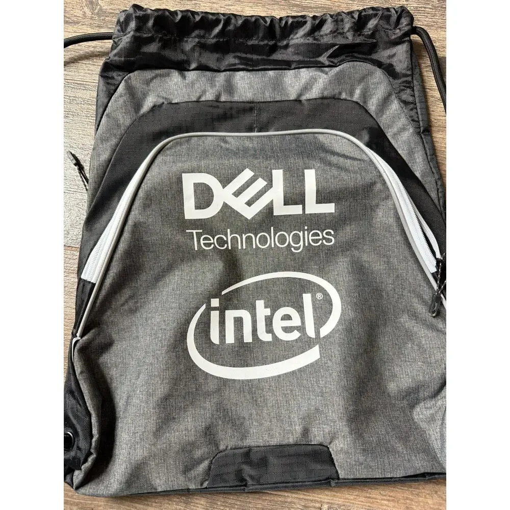 Dell/Intel Branded Drawstring backpack - Picture 2 of 3